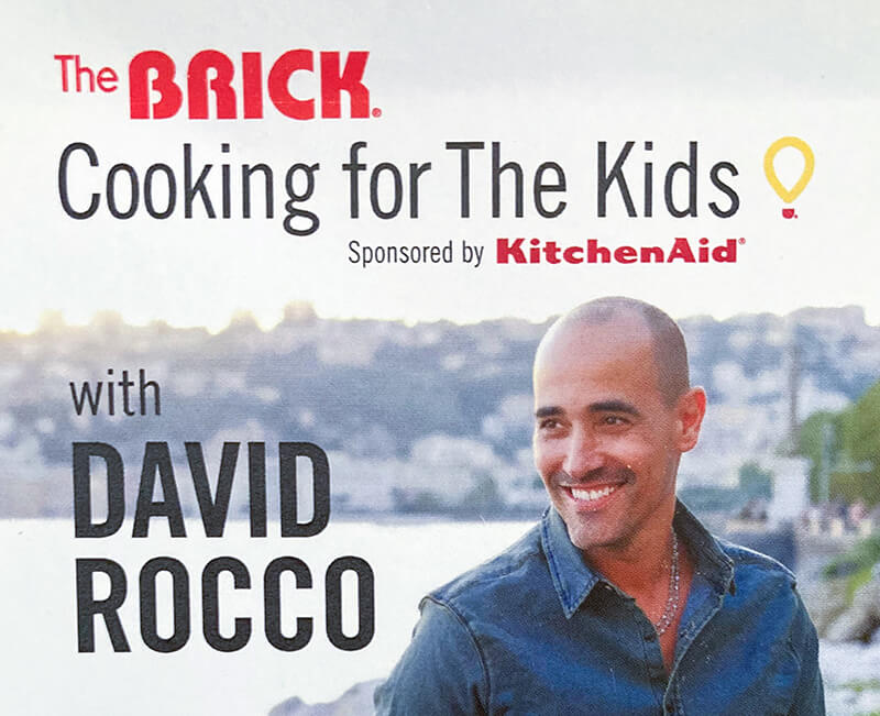 The brick cooking for the kids
