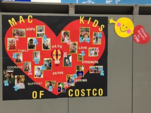 McMasters Children's Hospital poster at Costco