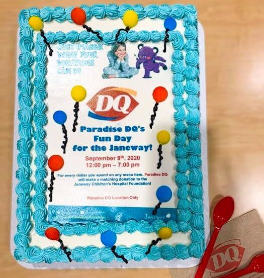 Dairy Queen cake for fun day